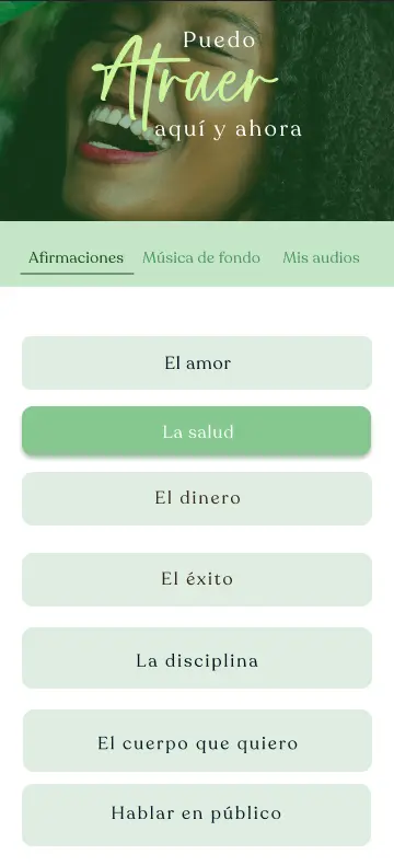 Sección tres - Cambio Atraer